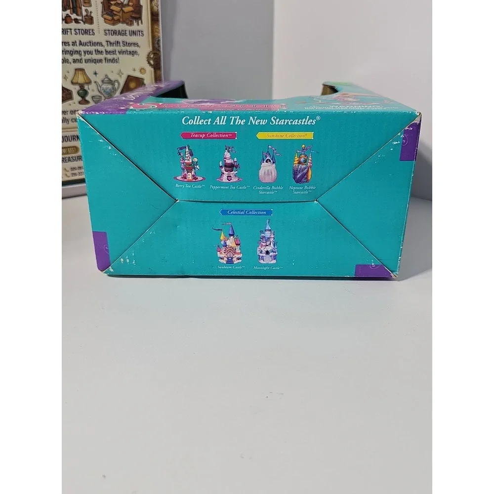 Trendmasters Starcastles Straw Berry Grape Fruit Tea Castle Polly Pocket New NIB